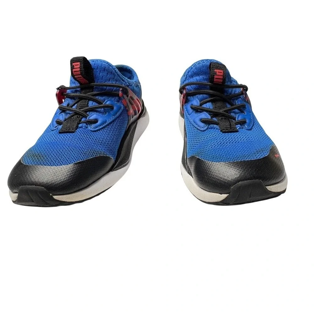 Puma Pacer Future Splatter Mesh Low Top Sneakers Toddler 10C‎ Blue Casual Boys